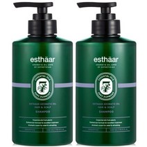 에스따르 아로마틱 오일 케어 헤어 앤 스칼프 샴푸 500ml x 2개