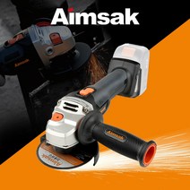아임삭 충전그라인더 앵글 핸드 무선 그라인더 BL18G605 베어툴 국산 18V 배터리, 01_아임삭 그라인더BL18G605 베어툴, 1개