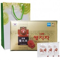 일음쇼핑^*m(뿌리방) 영지차 100포 + 쇼핑백함 홍삼가루 부모님선물 과립 인삼 가루 선물용 용인삼일medi*^, ab^^선택없는, ab^^선택없는