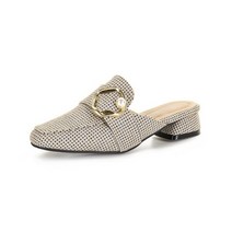 포멜카멜레 포멜카멜레 블링 진주버클장식 베이지 블로퍼 3CM (FHY1F1SM002S1)