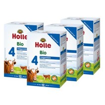 독일 데메터 홀레 Holle 유기농 분유 Step4 (4 팩 세트) 4x600g