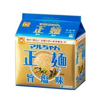 Toyo Suisan 도요 수산 마루짱 세이멘 시오 소금맛 봉지라면 112g 5봉입