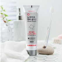 뉴바이오덴타골드 치약 약국에서파는 재구매율높은 불소함량높은치약 잇몰질환예방 시린이예방 입냄새제거 재구매율높은 몰양함유 치약 200g, 뉴바이오덴타골드치약 200g × 1EA