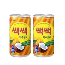 롯데칠성음료 쌕쌕 제주감귤 음료, 180ml, 250개