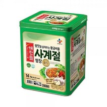 밥도둑 양념장 쌈장 만능 사계절 양념쌈장 고기 소스 14kg 해찬들 CJ제일제당 고기쌈장 업소용 매콤쌈장, 단품, 단품