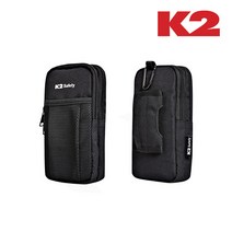 K2 베이직 파우치 백팩 멜빵 안전벨트 미니 다용도 가방 등산 핸드폰 소지품 수납 주머니 IUA21907, 1개