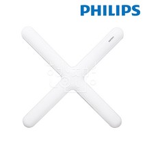필립스 정품 LED 십자등 50W 등기구 형광등 천장등 방등, 1개, 주광색