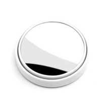 사이드미러보조거울 HYZHAUTO-HD 유리 자동차 사각 지대 거울 오토바이 360 도 조정 가능한 광각 백미러, 02 WHITE