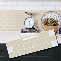 유니디자인 보스타일 인테리어 알루미늄 모자이크 타일시트지, 46 문빔