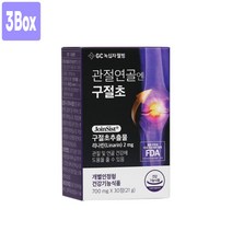 식약처인증 구절초 추출물 분말 가루 정 알약타입 국산 100% 식물성 구절초추출물 리나린 조인시스트 우슬등복합물 감초 오가피 검정콩 관절 연골 효능 개별인정형 기능성 건강기능식품, 3Box