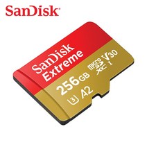 메모리 SanDisk Micro SD 카드 1 테라바이트 512G 읽기 속도 to160M/s 메모리 Extreme TF U3 V30 지원 gopr, [06] Extreme 256GB