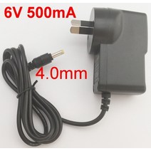 AC DC 어댑터 Omron HEM-7121 HEM-7120 혈압 모니터 용 6V 500mA 0.5A 1 개, [02] US plug