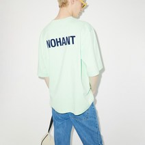 [NOHANT] BACK LOGO T SHIRT LIME 270008