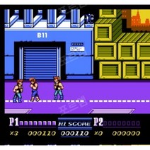 Adventure Island FC 게임 패밀리 고전 오락실 레트로 게임팩 가정용 오락기 추억의 게임 게임카드, 더블드래곤2