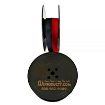 FJA Products Royal 휴대용 수동 타자기 리본 - 레드 및 블랙 리본