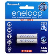 파나소닉 에네루프 충전지 (AAA충전지/AA충전지), 파나소닉 에네루프 AA 2000mAh 4알, 1개