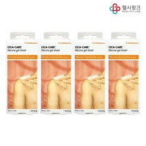 시카케어 실리콘 젤 시트, 4개