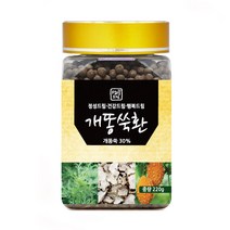 개똥쑥환 220g 국산 국내산, 단품