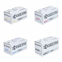 교세라미타 ECOSYS M5526cdn (TK-5244KK/KC/KM/KY )검정 4000매/컬러 3000매 정품토너 4색세트, 1개, 4색