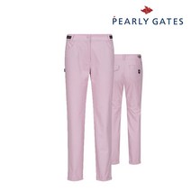 파리게이츠 골프 pearlygatesgolf여성 글리터 스트랩 팬츠 P521A1PT355_PK, 002, PK