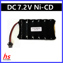 PORESO 7.2V AA 600mAh JST-2P SM-2P 니카드 Ni-CD 수신기 탱크 RC RC카 배터리 건전지 충전지