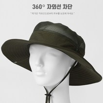 인디아나존스모자 철벽방어 창넓은모자 정글모 카키