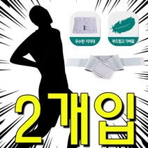 애미꾸미실버 옷속에 입어도 편안하게 착용 가능 허리 복대 X 2개입