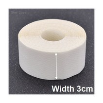Chzimade 1 롤 10M 핫 멜트 접착제 메쉬 테이프 패스너 의류 양면 릴리스 Interlining Diy 재봉 액세서리, 03 width 3cm