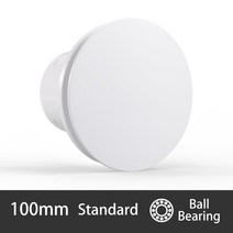230V 100mm 주방 욕실 화장실 벽 축 장식 추출기 환기 팬, 04 LFWW-09X