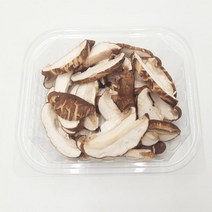 버섯꽃필때 표고채, 100g, 1개