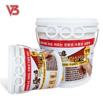 V3 퍼티씰 방수 크림 균열 침수 방수액 건물외벽 공사 고마스 본드 우레탄, 선택.2 4kg, 1개