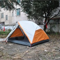 경량 배낭 텐트 초경량 자전거 간편한 설치, **무료배송**화이트