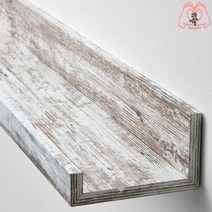 이케아 액자선반 모슬란다 화이트 스테인 소나무무늬 55cm 사진받침 보드 거치 진열 벽장식 인테리어