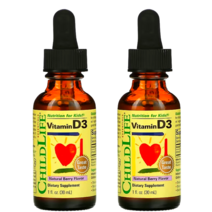 차일드라이프 비타민 D3 천연 베리맛 유아 어린이 액상 30ml X 2병 (약 8개월분), 1개, 기본