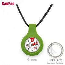 등산나침반 고도계 캠핑 보트 kanpas 도시 학교 어린이용 자기 지하철 관광 si-28-d, 협력사, Green