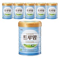 일동후디스 트루맘 프리미엄 프로젝트 분유 4단계, 800g, 6개