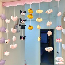 캐릭터 커튼 칸막이 커튼 거실 현관 화장실 인테리어 침실 걸이 커튼 액세서리, A