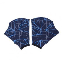 5mm 다이빙장갑 3mm 신제품 아쿠아 핏 패들 트레이닝 핑거리스 개구리 타입 수상 스포츠 장갑 1 쌍 수생 피트니스 방수 장갑100033, M, CHINA, 파란