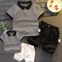 아이하루 ST블랙카라반팔티+반바지