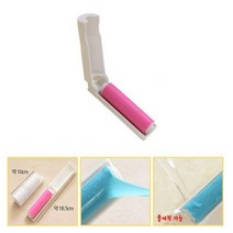 휴대용 먼지제거기 젤타입 반영구 물세척가능 의류 동물털제거 젤돌돌이 테이프클리너 옷 _ 22092786EA, 쿠팡 자비샵 블루