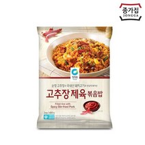 청정원 고추장제육 볶음밥 400g x5개, 5개