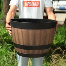 나무화분 특대형화분 연꽃수반, 수반용, 1개