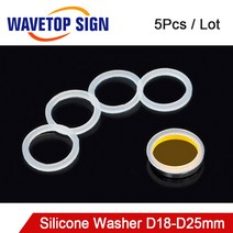 co2렌즈 레이저렌즈 레이저포커스렌즈 startnow mactron fonland 각인기렌즈 WaveTopSign 5 개/몫 실리콘, 01 18mm_02 10Pcs    1Lot