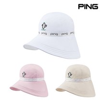 삼양정품 핑 2022 여성 골프모자 와이드 캡, 핑크