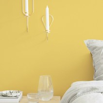 월플랜 만능 풀바른벽지 실크 SH15086-6 기분좋은하루 옐로우, 만능풀바른벽지, 350cm