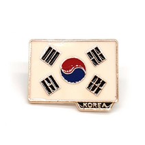 와라코리아 나라사랑 패션소품 아이 러브 코리아 / 태극기 뱃지