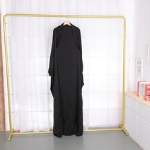 국경 간 여성의 새로운 중동 아라비아 두바이 터키 대형 스윙 솔리드 컬러 로브 드레스 FY124772