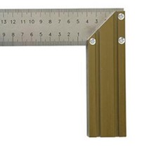 ㄱ자자 직각자 250mm 기억철자 재단 안전자 제단자