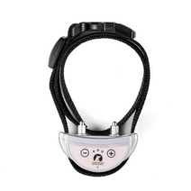 Paipaitek 애완 동물 강아지 Anti-Barking 자동 칼라 개 훈련 IP65 방수 5 모드 Anti Bark Collar Dropship, Silver Collar