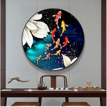 L.ONLINESHOP3D전체DIY 큐빅보석 십자수세트 물고기 십자수40x40cm 십자수도안 십자수실 십자수원단 프린트십자수 십자수아기신발 프렌치자수, 40*40cm